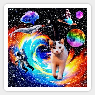 Universal Cat Strut Sticker